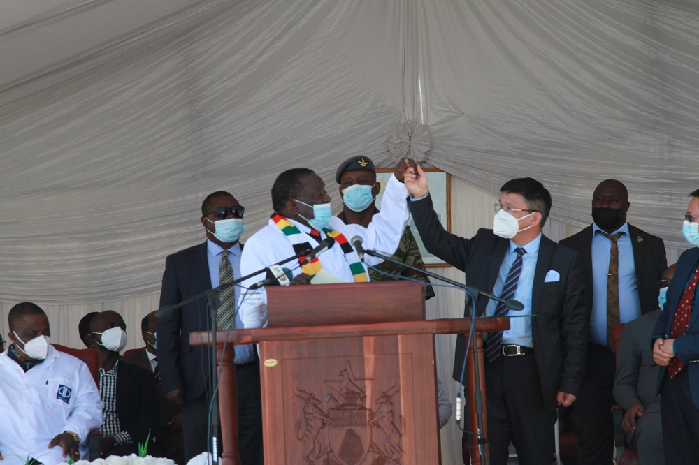 今年会资源津巴布韦Bikita矿山改扩建和新建项目开工仪式隆重举行 