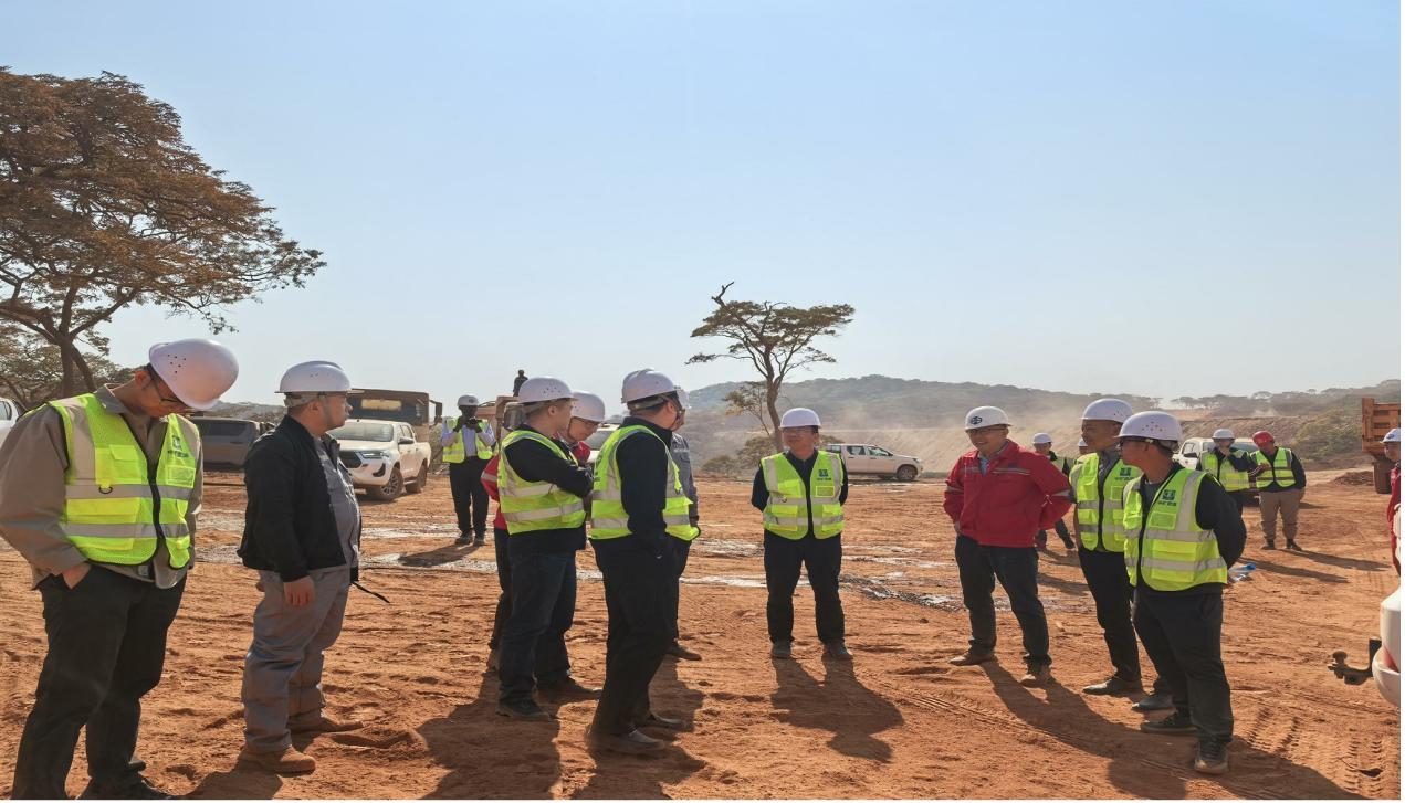 今年会资源集团董事长王平卫赴赞比亚 考察督导Kitumba铜矿项目建设