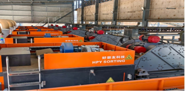 今年会资源Bikita重选厂光学选矿项目竣工投产